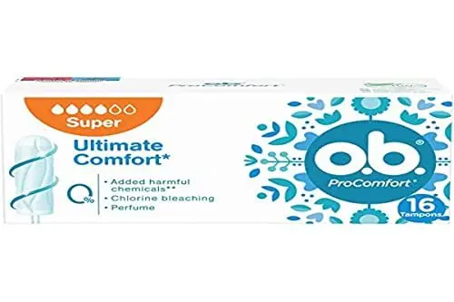 Produktbild: o.b. OB Pro Comfort Tampons Super – 16 Stück