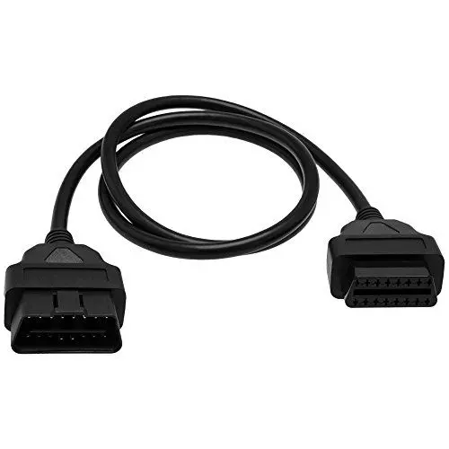 Produktbild: Adapter Universe OBD 2 II Verlängerung Kabel Stecker auf Buchse 1 Meter 16 Pin Diagnose Interface