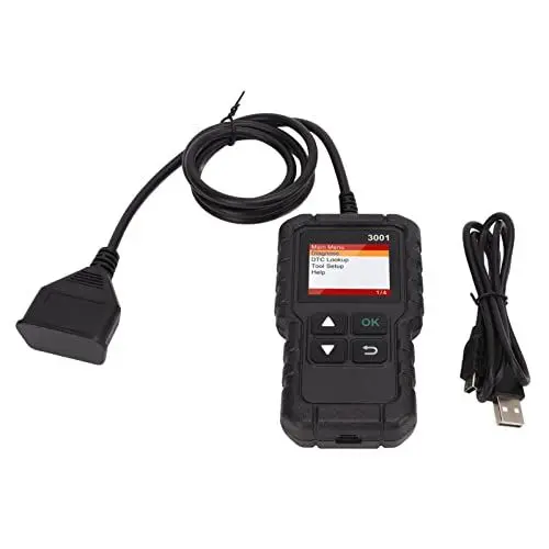 Produktbild: OBD2-Scanner, Mehrsprachiges Auto-OBD2-Diagnosescanner-Engine-Fehlercode-Lesegerät