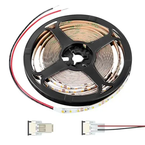 Produktbild: Obeaming 12V LED Streifen 5m Wohnmobil Unterbauleuchte, 12V Leiste Lampe für 2120lm CRI91 600LEDs Dimmbar, Wohnwagen Camper Boot Yacht Innenbeleuchtung (3000K)