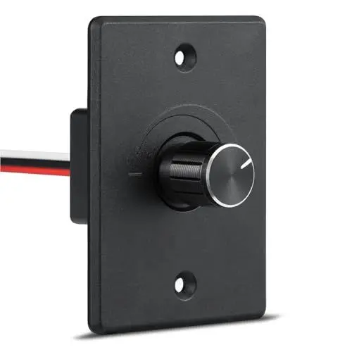 Produktbild: Obeaming LED Dimmer DC 12V Boot Wohnmobil PWM Dimmschalter Kontrolle Helligkei für Wohnwagen Camper Yacht Auto, Dimmbare LED-Lampen, Einfarbige Streifen (Einige Lichter sind nicht verfügbar)
