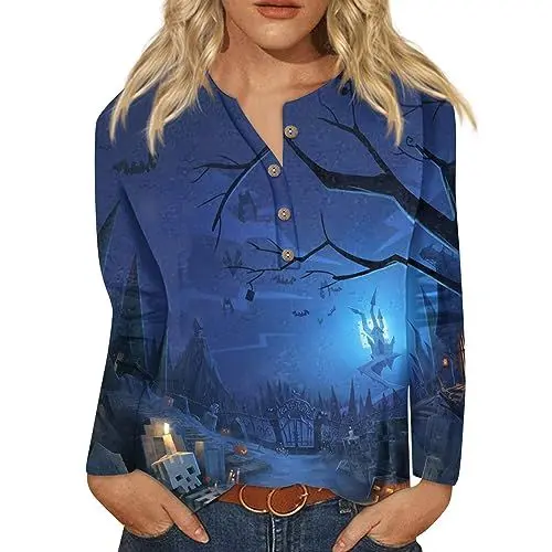 Produktbild: Oberteile Damen Sommer Pullover Frauen Mehrfarbig Dicke Weich Kurz Pullover Langen Ärmeln Herbste Neuheit Mit Druckknöpfe Oberteil Weiblich Tailliert Kleid Rundhals Königsblau