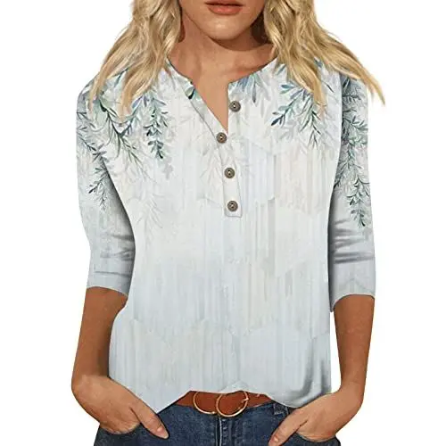 Produktbild: Oberteile Leinen Damen,T Shirt 6XL Christmas Sweater Musselin Tunika Volantbluse Bluse Karo Damen Jeansbluse Damen(Weiß,XL)