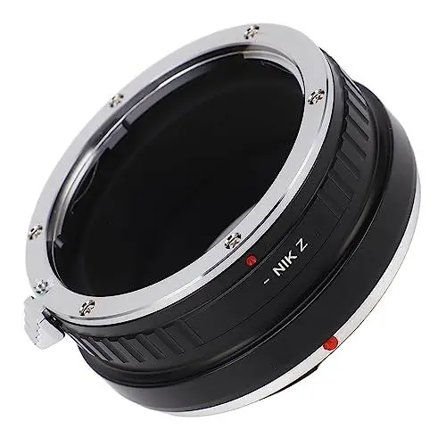 Produktbild: Objektivadapter, Objektivkonverter für Z-Mount-Kamera Z6 Z7 Z50 Z 5 Z6II Z7II Zfc Z9 Z30 Hochpräziser Objektivadapterring