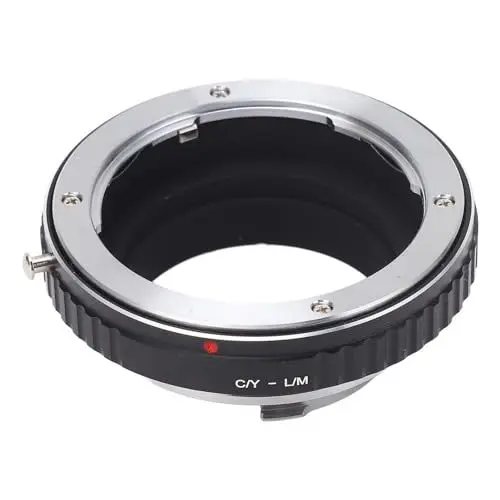 Produktbild: Objektivadapterhalterung, Objektivhalterung, Kameraobjektivadapter, Hochpräziser Manueller Belichtungs-Autofokus-Adapter für Yashica für Contax