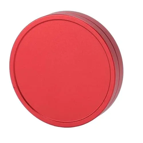 Produktbild: Objektivdeckel, wasserdichte Objektivschutzabdeckung, Perfekte Passform, Kratzfester Pufferschwamm aus Aluminiumlegierung Zum Schutz (Rot)