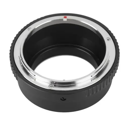 Produktbild: Objektiv-Mount-Adapter, FD auf EOSM-Kameras, Objektiv-Konverterring, Manueller Fokus, Kamera-Fokus-Objektiv-Adapter mit Hinterer Objektivkappe