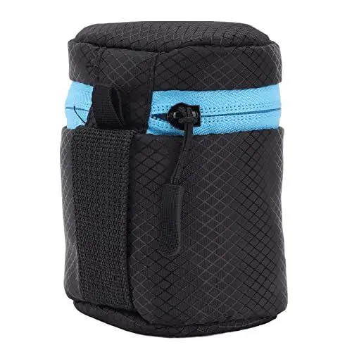 Produktbild: Objektivtasche, Objektivtasche, Kameraobjektiv-Schutztasche, wasserdichte Neopren-Objektivtasche mit Reißverschluss für DSLR-Kamera, beinhaltet: Klein, Mittel, Groß, XL (S)
