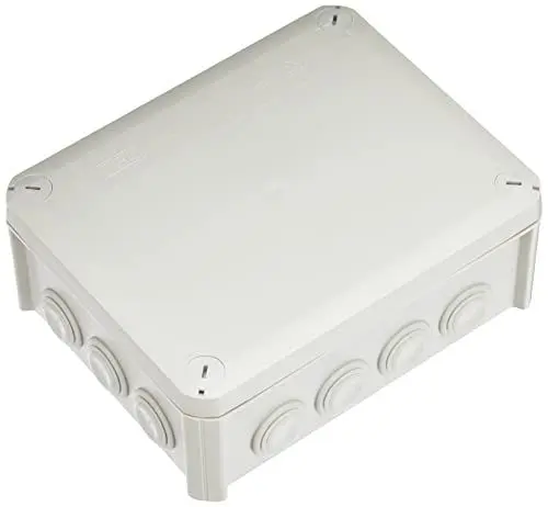 Produktbild: OBO Bettermann BETTERMANN Kabelabzweigkasten T 160, IP66, 190 x 150 x 77 mm, Lichtgrau (RAL 7035)