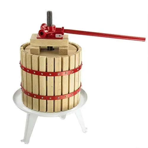 Produktbild: Obstpresse Beerenpresse Saftpresse Fruchtpresse Weinpresse Spindelpresse BP 12 l
