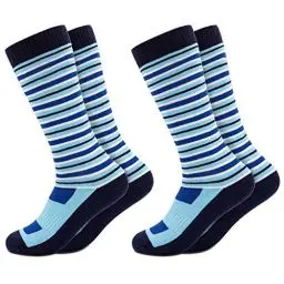 Produktbild: Occulto Kinder Skisocken 2er Pack (Modell: Mondi) Blau 27-30