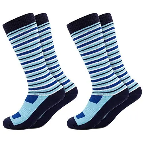 Produktbild: Occulto Kinder Skisocken 2er Pack (Modell: Mondi) Blau 27-30