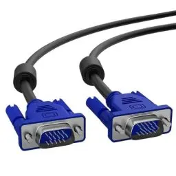 Produktbild: OcioDual 15 Polig Pin D-Sub S-VGA DSub VGA Male auf M Video Kabel Monitorkabel Cable für PC Computer Laptop Monitor TV Beamer