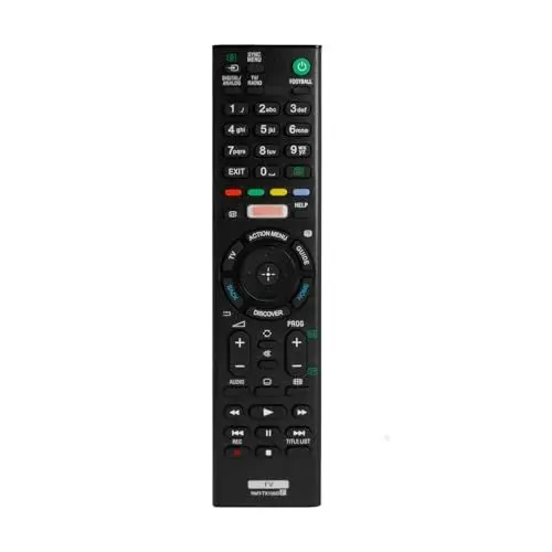 Produktbild: OcioDual Fernbedienung RMT-TX100D Kompatibel mit Sony-Fernsehern, Ersatz-Universalfernbedienung Kompatibel mit Sony Smart-TV-Fernsehern, Kompatibel mit Bravia 4K HDR, OLED, UHD, Full HD-Modellen