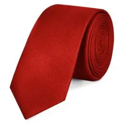 Produktbild: OcioDual Krawatte Klassisch Rot Handgefertigt, elegant für Feiern, Events, Hochzeiten, Partys und Business, Herrenkrawatte als Geschenk, Unisex, Herrenkrawatte