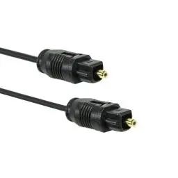 Produktbild: OcioDual Optisches Toslink Kabel 3m Faseroptik Optic Fiber Audio LWL SPDIF M/M Schwarz fur TV Optical Audio Cable Audiokabel