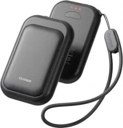 Produktbild: OCOOPA handwärmer elektrisch Split-Magnetic 2er-Pack, 5000mAh - Ultra Kompakt, Wasserdicht, schnelleres Aufheizen handwärmer wiederverwendbar，handwärmer USB für Outdoor im Winter, UT4 Young