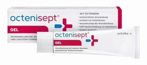Produktbild: octenisept Gel - Wundgel für eine schnellere Wundheilung bei akuten Wunden und leichten Verbrennungen, schmerzlindernd und feuchtigkeitsspendend, 20 ml Gel
