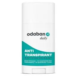 Produktbild: Odaban Antitranspirant Deo Stick | täglicher Schutz gegen Schwitzen | dezenter Uni-Sex Duft | Deostift für empfindliche Haut | Anti Schweiß | Deo Stick für Männer und Frauen 60g