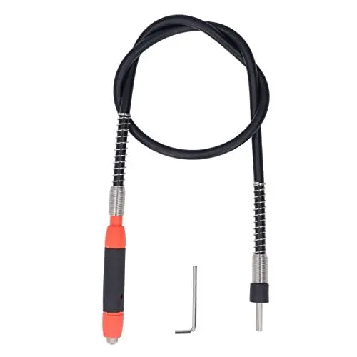 Produktbild: Kuuleyn Flexible Bohrwellenverlängerung, Schnellspannbohrfutter, Wellenadapteraufsatz, Bohrverlängerung, Schnellspannbohrfutter für Dremel-Schleifwerkzeug