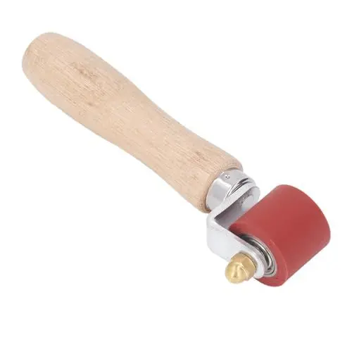 Produktbild: Silikon-Naht-Handdruckrolle, 28 Mm Breite, 32 Mm Durchmesser, Professionelle Schnellpressrolle, Tapetenrolle, Gummi-Nahtrolle, Zum Quilten, Nähen, PVC-Schweißen
