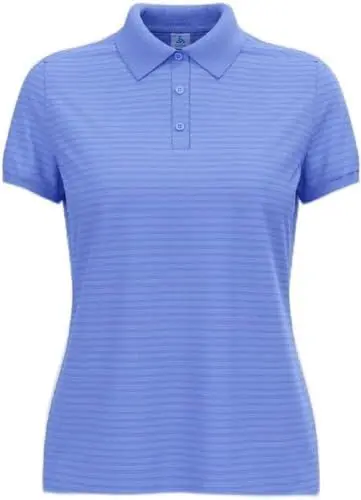 Produktbild: ODLO Wandershirt Damen Ascent Natural I Funktionsshirt Wandern Atmungsaktiv I Polo Shirt