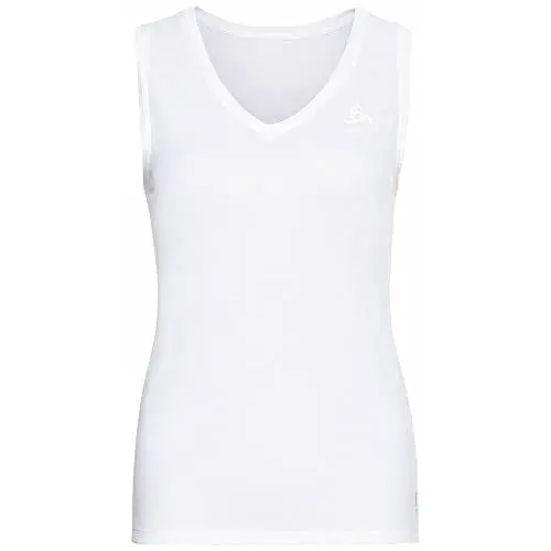 Produktbild: Odlo Damen Active F-dry Light Funktionsunterwäsche Tanktop, Weiß, S EU