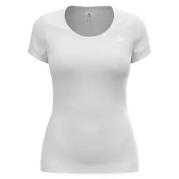 Produktbild: Odlo Damen Active F-dry Light Funktionsunterwäsche Kurzarm Shirt, Weiß, XXL EU