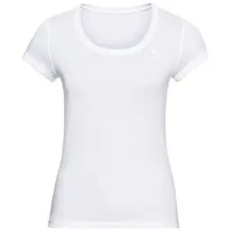 Produktbild: Odlo Damen Active F-dry Light Funktionsunterwäsche Kurzarm Shirt, Weiß, S EU
