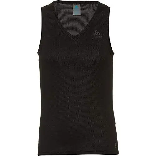 Produktbild: Odlo Damen Active F-dry Light Funktionsunterwäsche Tanktop, Schwarz, XL EU
