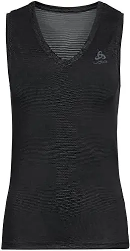 Produktbild: Odlo Damen Active F-dry Light Funktionsunterwäsche Tanktop, Schwarz, XXL EU