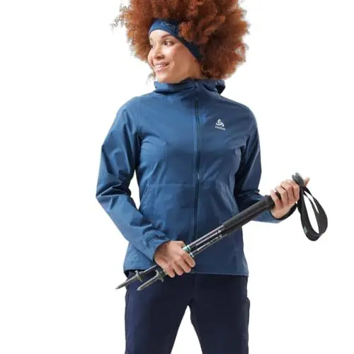 Produktbild: Odlo Damen Hardshell Jacke AEGIS 2.5L WATERPROOF, blue wing teal, XS