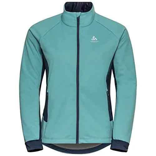 Produktbild: Odlo Damen Langlauf Jacke BRENSHOLMEN, reef waters - dark sapphire, L