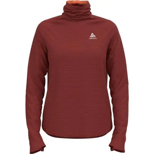 Produktbild: Odlo Damen Laufoberteil Run Easy WARM, Spiced Apple Melange, M
