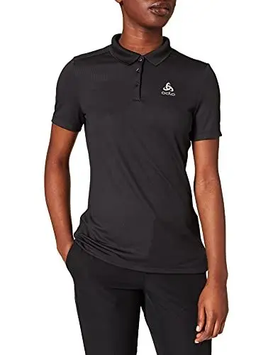 Produktbild: Odlo Damen Polo Shirt F-DRY, black, M
