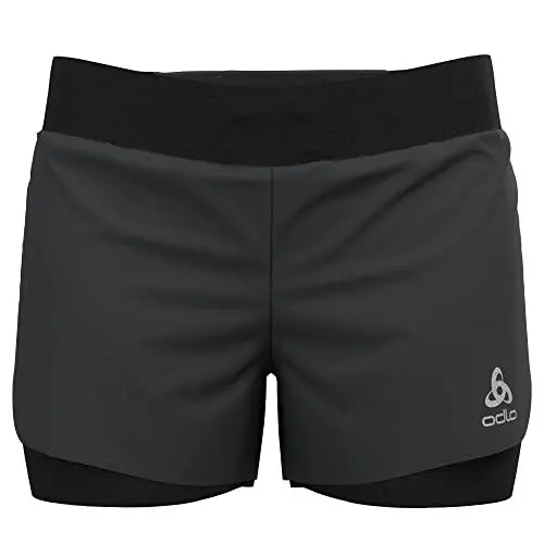 Produktbild: Odlo Damen Zeroweight 3 Inch Laufshorts, Schwarz, L EU