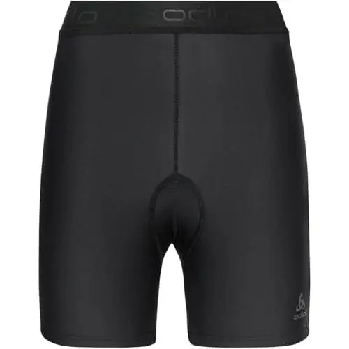 Produktbild: Odlo Fahrradhose Damen Kurz Active Sport I Gepolsterte Radlerhose I Innenhose mit Sitzpolster Kurze Radlerhose I Damen