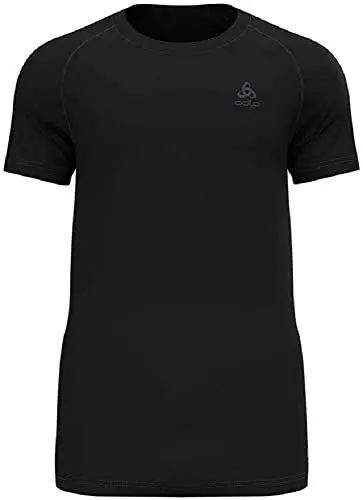 Produktbild: Odlo Herren Active F-dry Light Funktionsunterwäsche Kurzarm Shirt, Schwarz, L EU