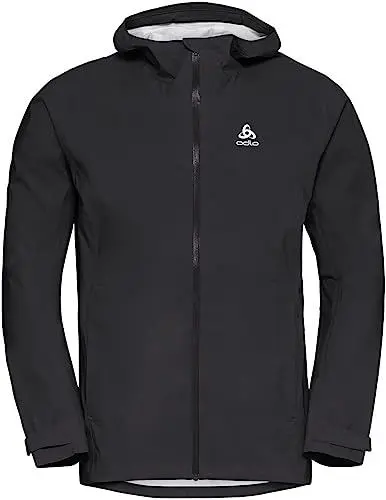 Produktbild: Odlo Herren Aegis 2.5l Waterproof Regenjacke, Schwarz, XL EU