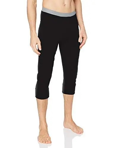 Produktbild: Odlo Herren Funktionsunterwäsche 3/4 Hose 100% MERINO 200 GRAMM, black, XL