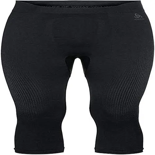 Produktbild: Odlo Herren Funktionsunterwäsche 3/4 Hose PERFORMANCE WARM ECO, black - new odlo graphite grey, S