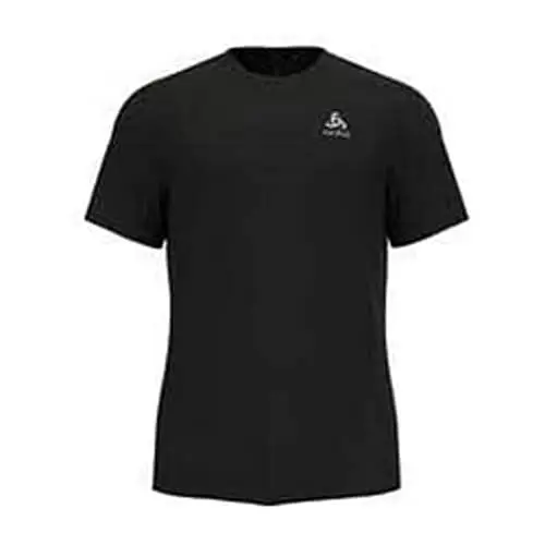 Produktbild: Odlo Herren Essential Flyer Kurzarm Laufshirt, Schwarz, XL EU
