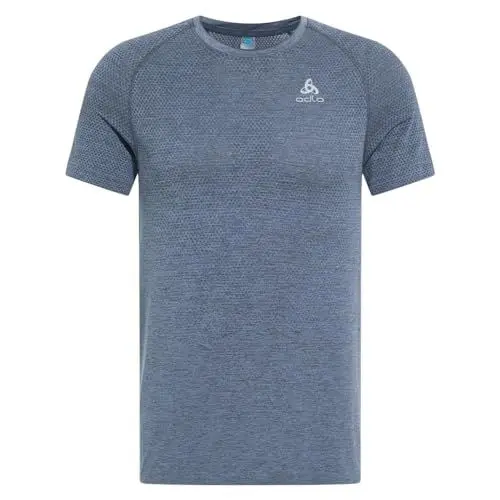 Produktbild: Odlo Herren Kurzarm Laufshirt ESSENTIAL SEAMLESS, folkstone gray melange, XXL