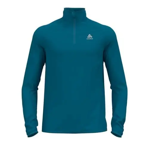 Produktbild: Odlo Herren Langarm Shirt mit Reißverschluss BERRA LIGHT, saxony blue, M