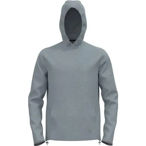 Produktbild: Odlo Herren Laufhoody ESSENTIAL, stone grey melange, M
