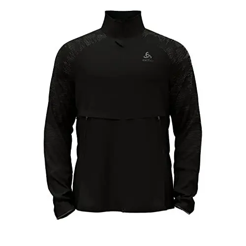 Produktbild: Odlo Herren ZEROWEIGHT PRO WARM REFLECT Laufjacke, black
