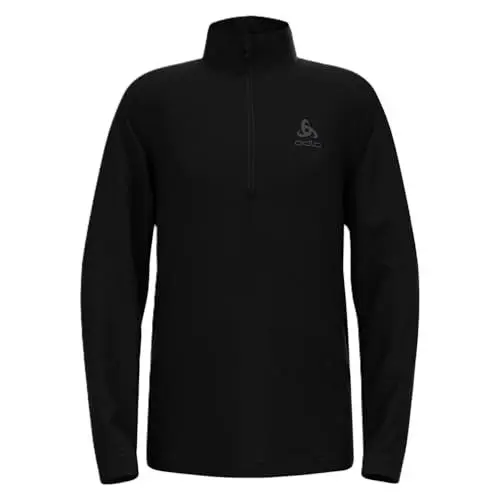 Produktbild: Odlo Kinder Langarm Shirt mit halben Reißverschluss BERRA, black, 140
