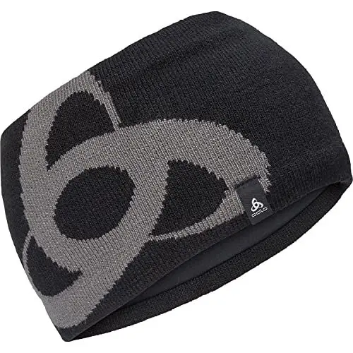 Produktbild: Odlo Unisex Stirnband CERAMIWARM MID GAGE, black - odlo steel grey, -