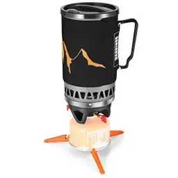 Produktbild: Odoland CampingKocher 1.4L Camping-Kochsystem, tragbarer Camp-Topf mit Gas-Kocher für Wandern, Trekking, Fischen, Jagen und Notfall