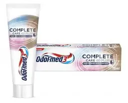 Produktbild: Odol-med3, Zahnpasta, Complete Care 40 Plus, Anforderungen an empfindlichere, reifere Zähne und Zahnfleisch, 75ml, Zahncreme